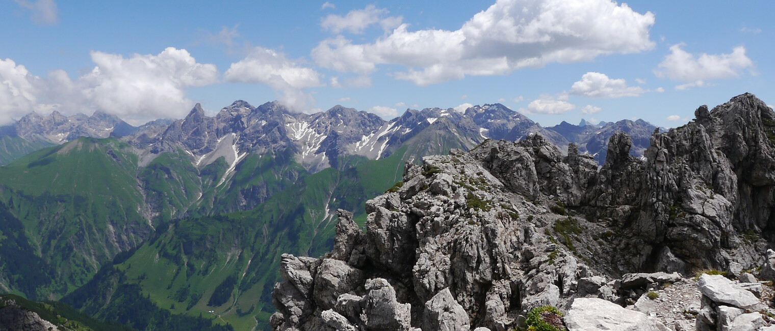Im Gipfelbereich des Nördlichen Schafalpenkopfes | © Outdooractive Editors