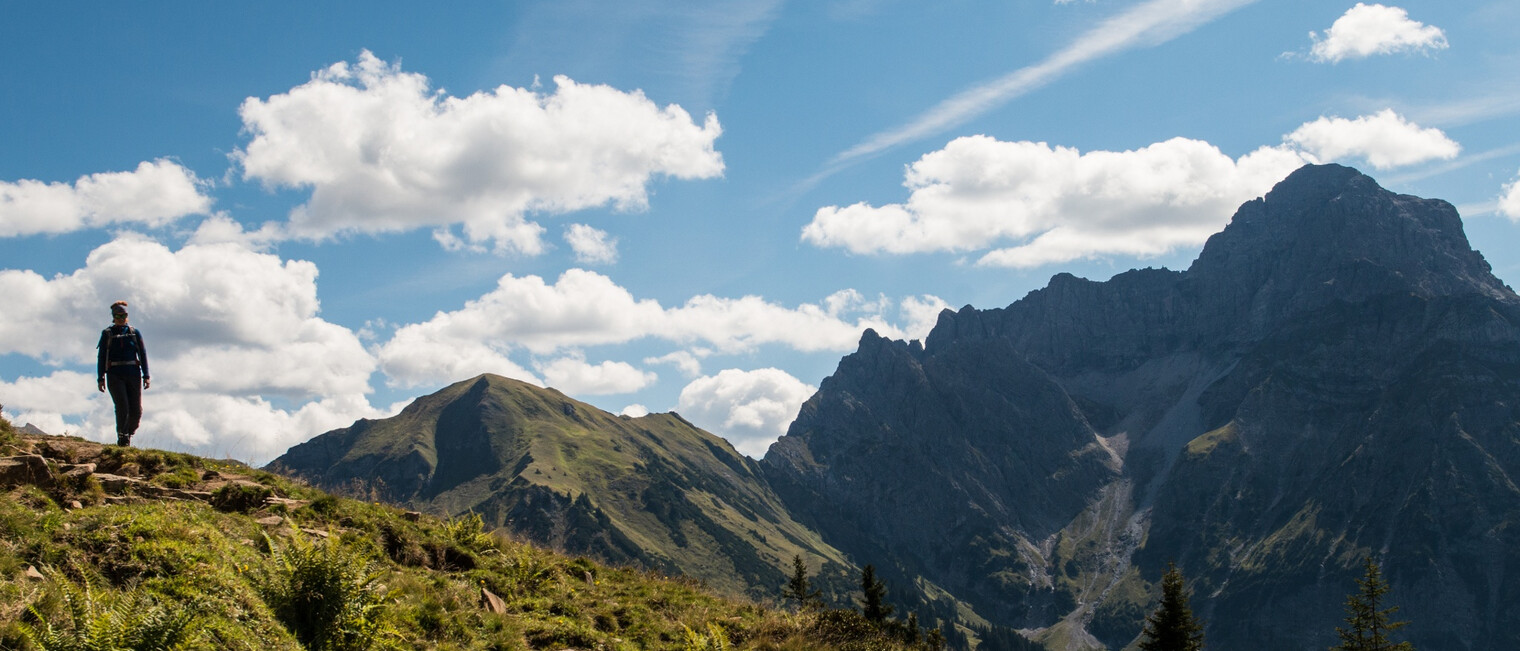 Bergpanorama des Kleinwalsertals | © Kleinwalsertal Tourismus eGen