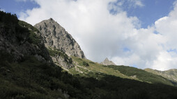Blick auf die Berge | © Kleinwalsertal Tourismus eGen | Fotograf:  Antje Pabst