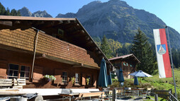 Gourmet hut  Alpe Widderstein | © Kleinwalsertal Tourismus eGen