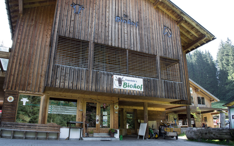 Farm shop 'Biohof Feuerstein' in Mittelberg | © Kleinwalsertal Tourismus eGen