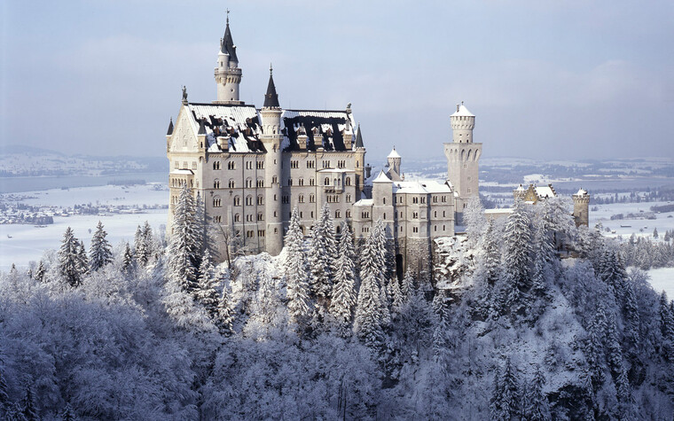 Castle Neuschwanstein in winter | © Bayrische Schlösserverwaltung | Photographer: Anton Brandl