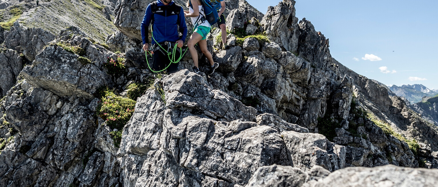 Gratwanderung Hammerspitze | © Kleinwalsertal Tourismus eGen