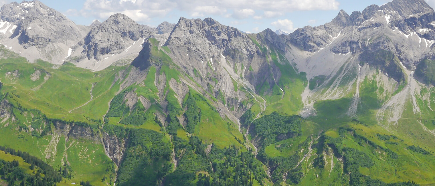 Grandioser Ausblick beim Abstieg vom Südlichen Schafalpenkopf | © Outdooractive Editors