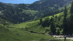 Aussichtsbank mit Panoramablick im Kleinwalsertal | © Kleinwalsertal