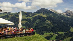 Sonna Alp am Zaferna | © Kleinwalsertal Tourismus eGen | Fotograf @Oliver Farys