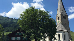 Kirche St. Jodok in Mittelberg | © Kleinwalsertal Tourismus eGen