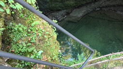 Leiter zur Naturbrücke | © Kleinwalsertal Tourismus eGen