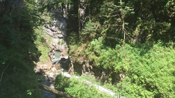 Eingang zur wilden Breitachklamm | © Kleinwalsertal Tourismus eGen