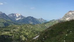 Unterhalb des Geißhorns | © Kleinwalsertal Tourismus eGen