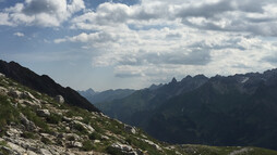 Blick von Südwesten auf die Oberstdorfer Berge | © Kleinwalsertal Tourismus eGen