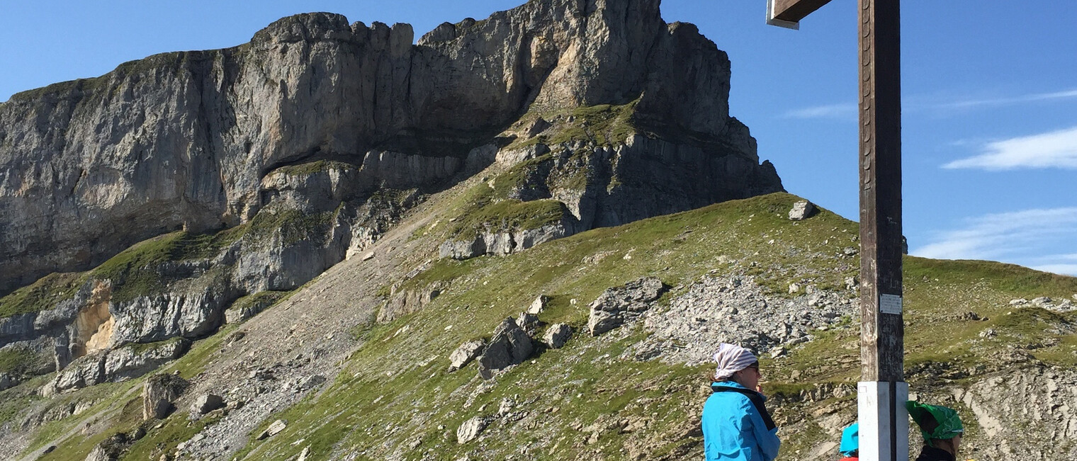 Gipfelkreuz Hahnenköpfle | © Kleinwalsertal Tourismus eGen
