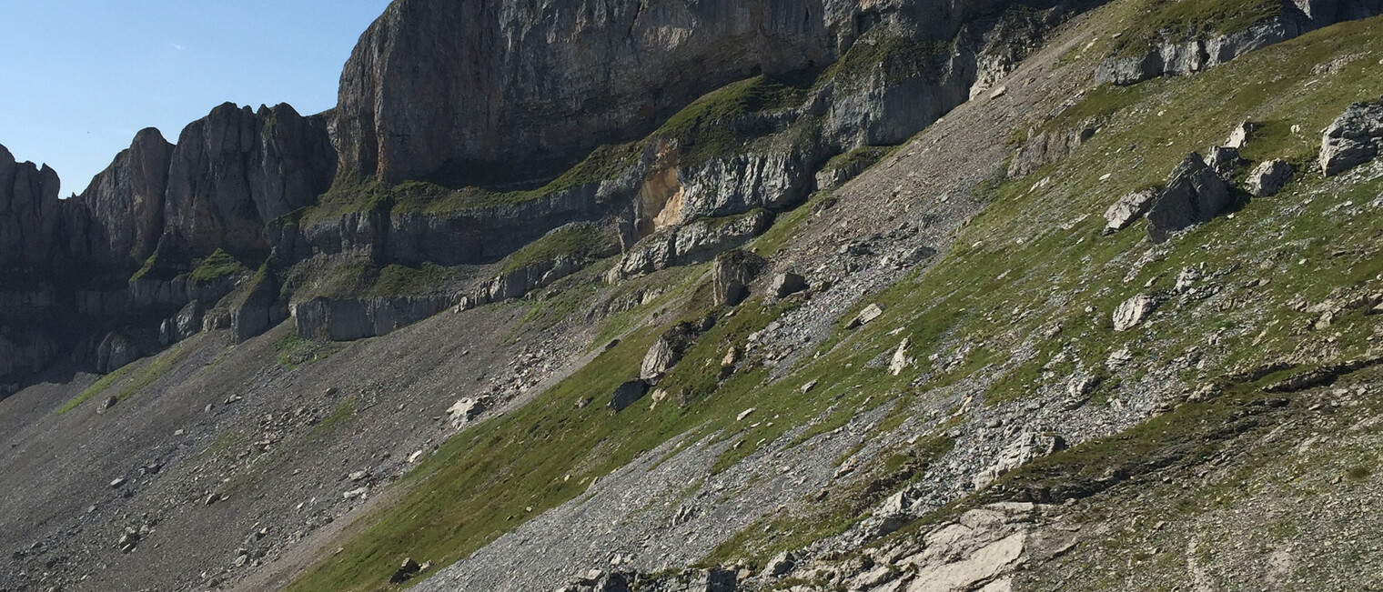 Felswände des Hohen Ifen | © Kleinwalsertal Tourismus eGen