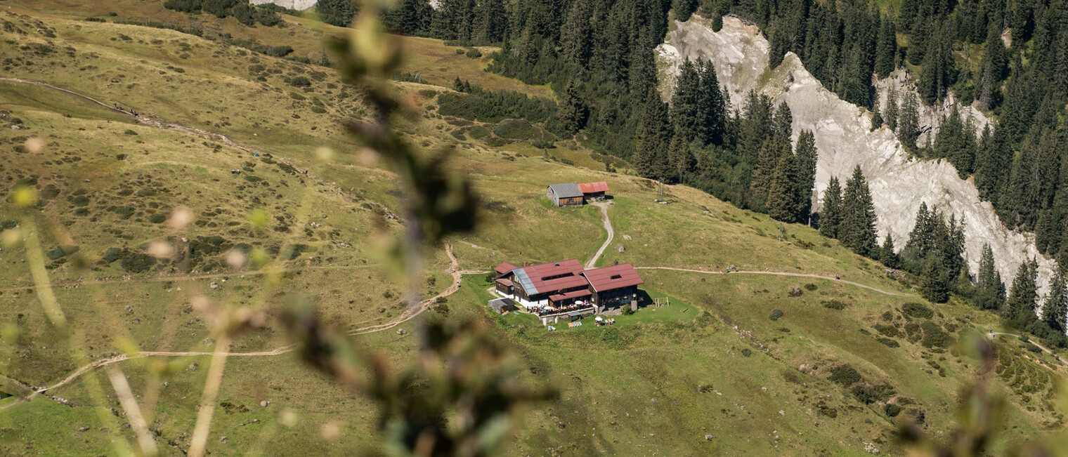 An der Ochsenhofer Scharte | © Kleinwalsertal Tourismus eGen