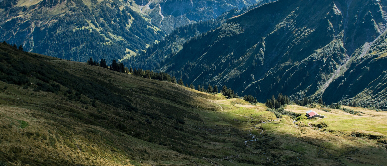 Blick auf den Großen Widderstein | © Kleinwalsertal Tourismus eGen