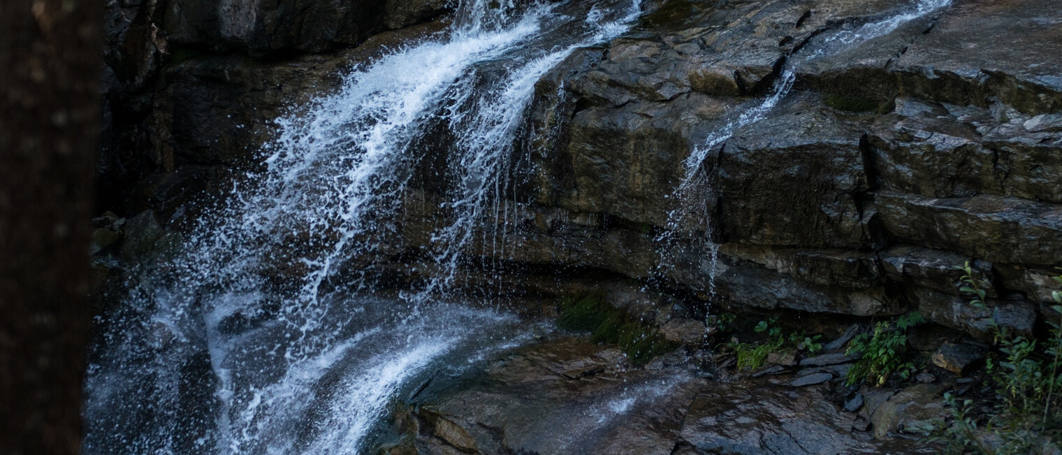 Wasserfall im Schwarzwassertal | © Kleinwalsertal Tourismus eGen