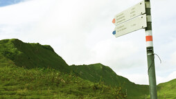 Zustiegs- und Abstiegsmöglichkeiten an der Derrenalpe | © Kleinwalsertal Tourismus eGen