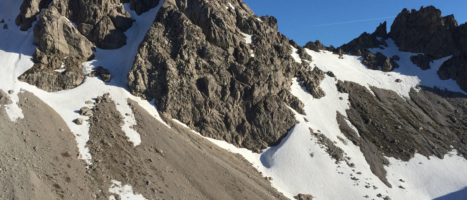 Blick auf den Mindelheimer Klettersteig | © Kleinwalsertal Tourismus eGen