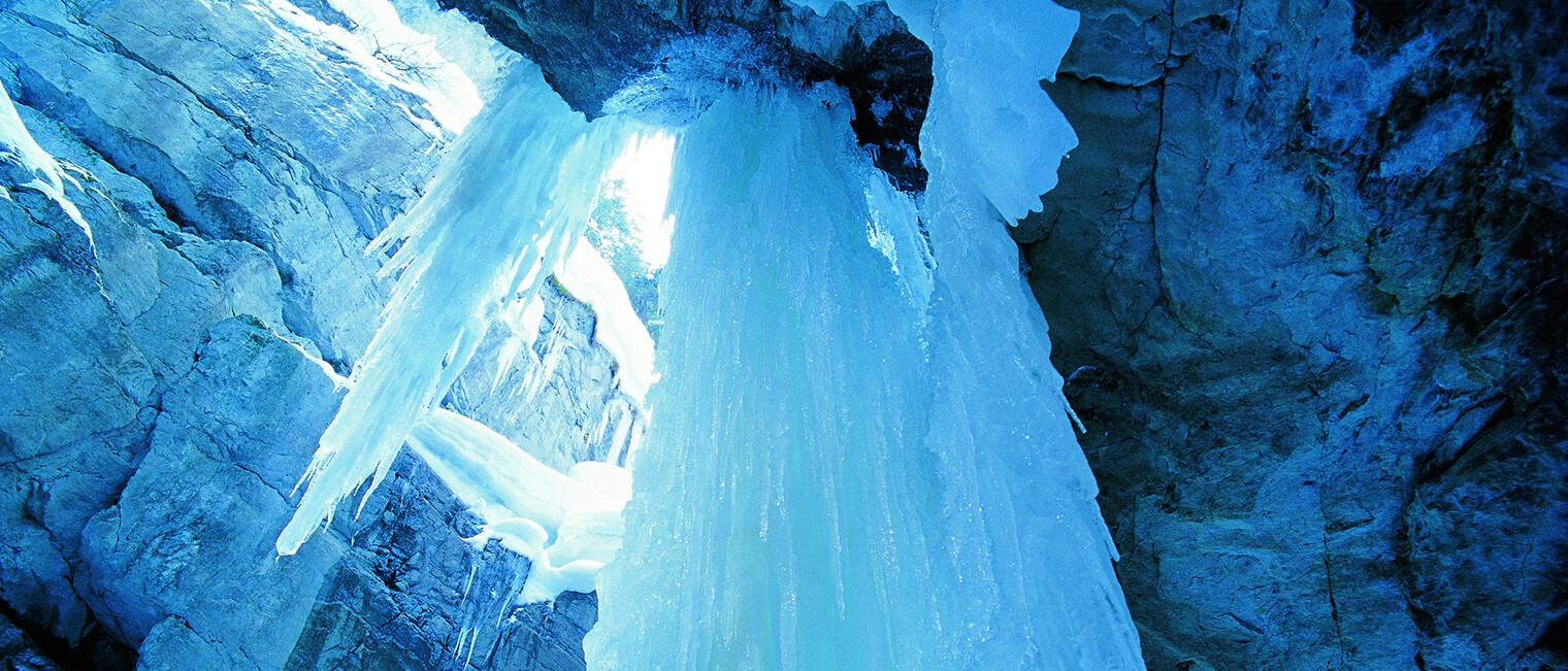 Eisvorhang | © Kleinwalsertal Tourismus eGen