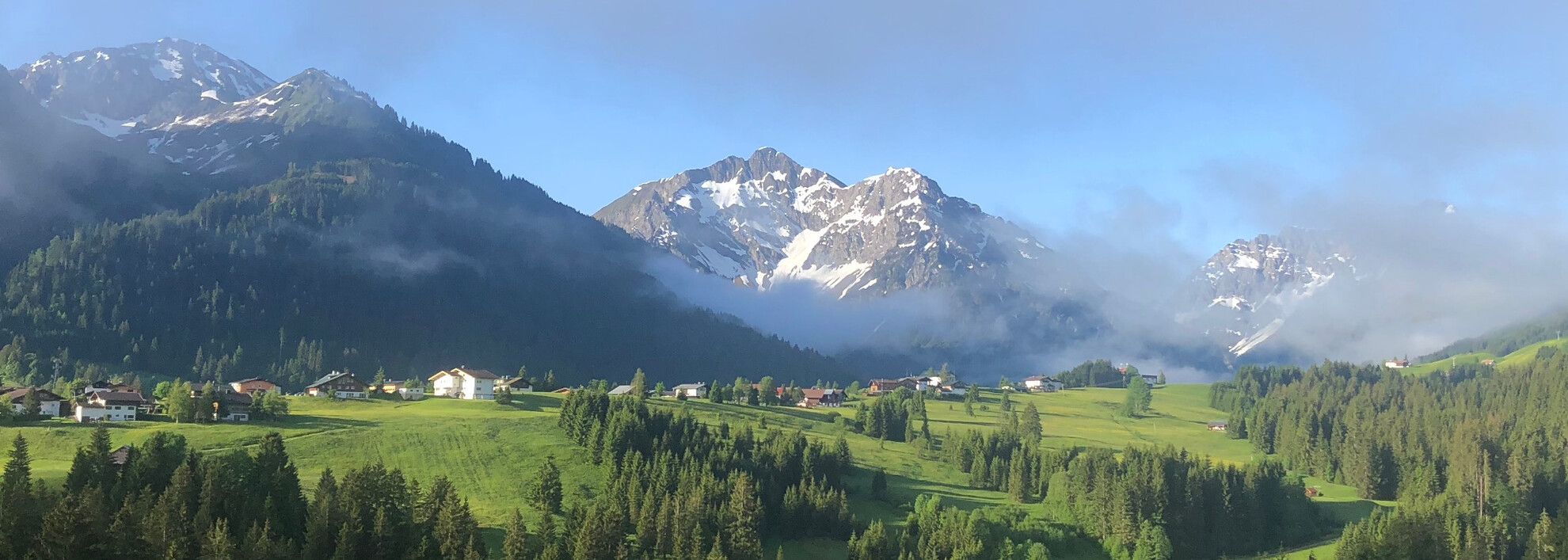 Bergpanorama Innerschwende | © Kleinwalsertal Tourismus eGen