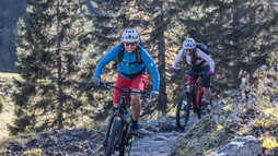 Biken im Bärgunttal | © Kleinwalsertal Tourismus eGen | @Fotograf: Bastian Morell 