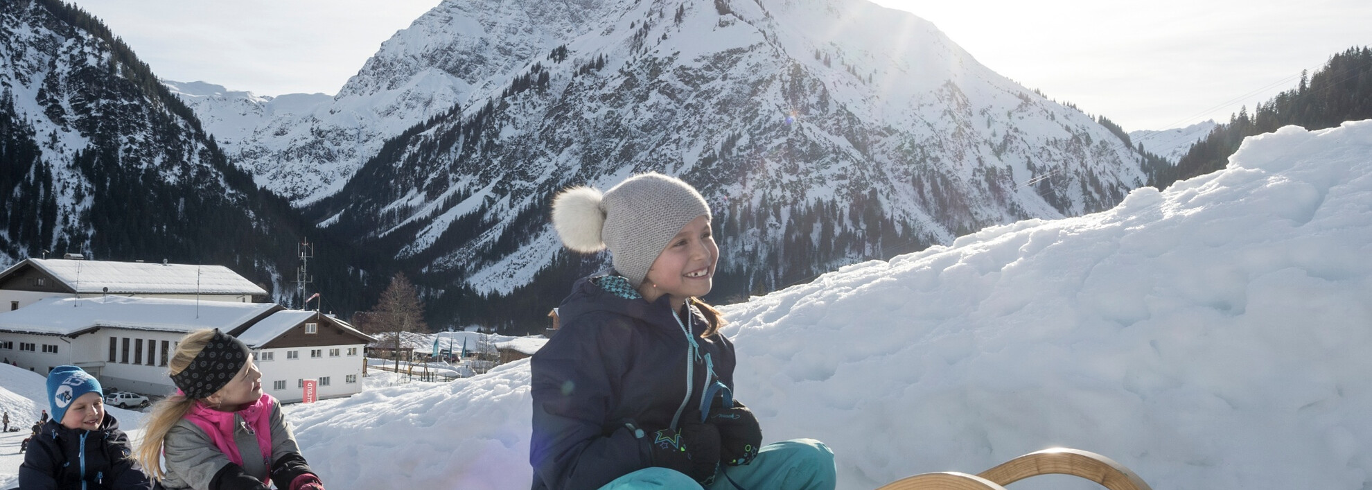 Schützabühl in Mittelberg | © Kleinwalsertal Tourismus eGen | Fotograf @Dominik Berchtold