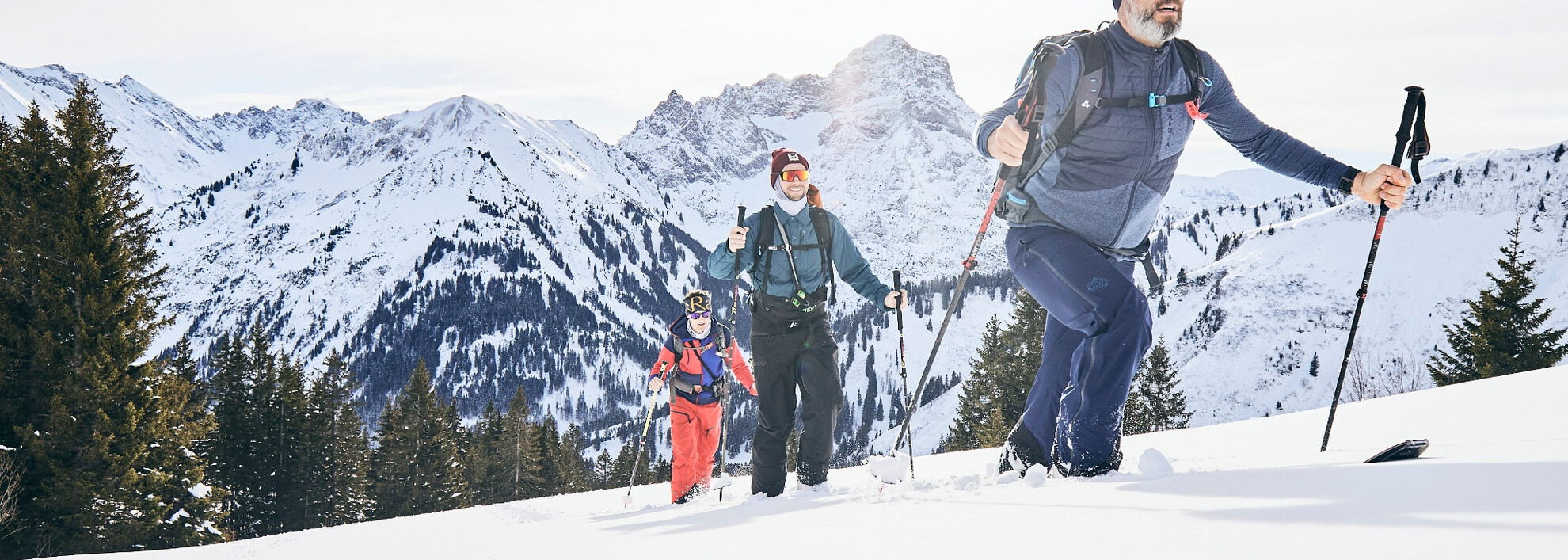 Skitour im Duratal | © Kleinwalsertal Tourismus eGen | @Fotograf: Urs Golling