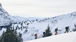 Skitour im Duratal | © Kleinwalsertal Tourismus eGen | @Fotograf: Urs Golling