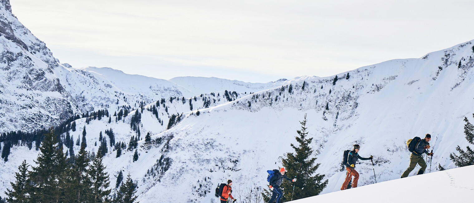 Skitour im Duratal | © Kleinwalsertal Tourismus eGen | @Fotograf: Urs Golling