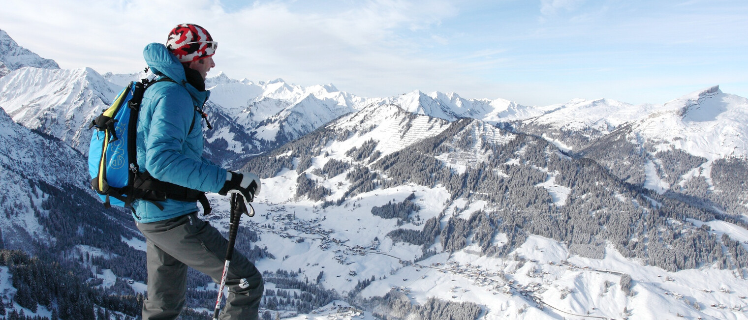 Ausblick auf Gipfel | © Kleinwalsertal Tourismus eGen