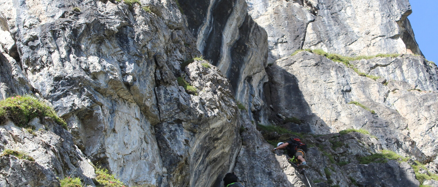 2-Länder-Sportklettersteig | © Kleinwalsertal Tourismus eGen