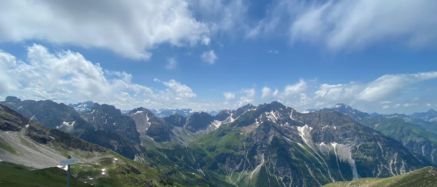 Über die Kuhgehrenspitze | © Kleinwalsertal Tourismus eGen | Fotograf @Agnes Weber