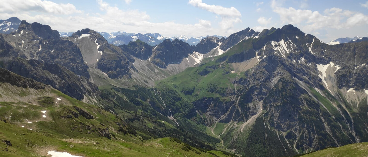 Über die Kuhgehrenspitze | © Kleinwalsertal Tourismus eGen
