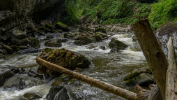 Breitachklamm | © Kleinwalsertal Tourismus eGen | @Fotograf: Steffen Berschin