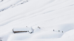 Skitour im Kleinwalsertal | © Kleinwalsertal Tourismus eGen | @Fotograf: Urs Golling