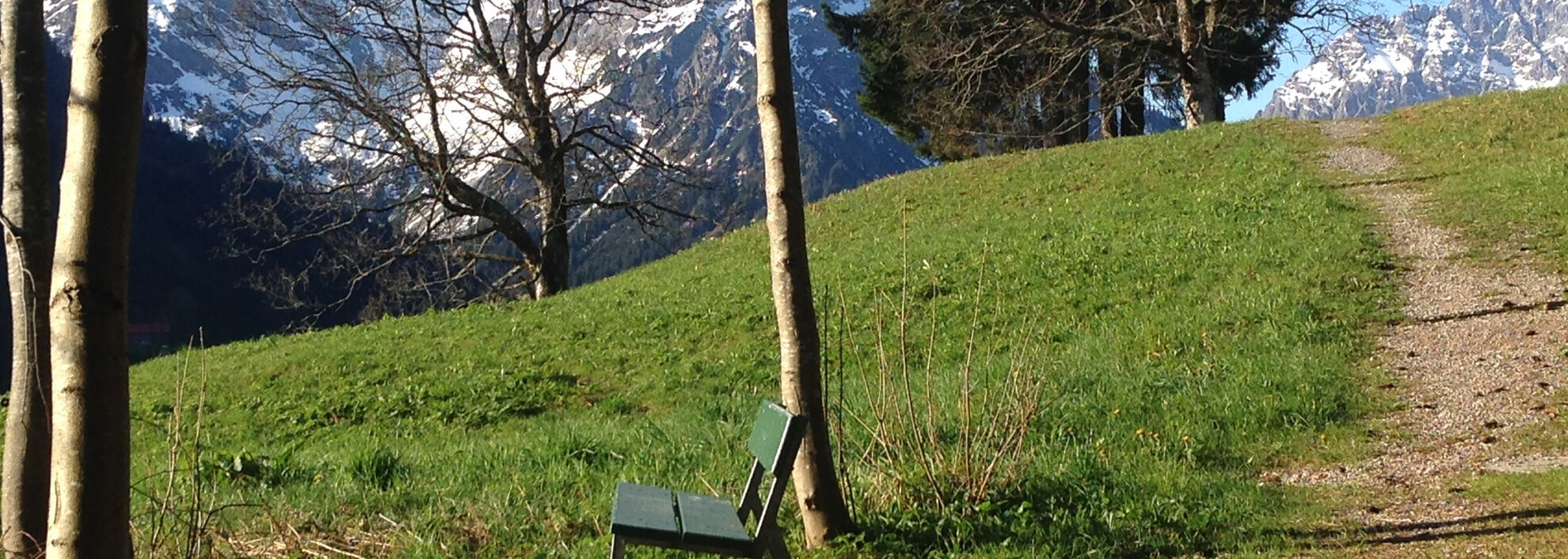 Spazierweg im Kleinwalsertal | © Kleinwalsertal Tourismus eGen