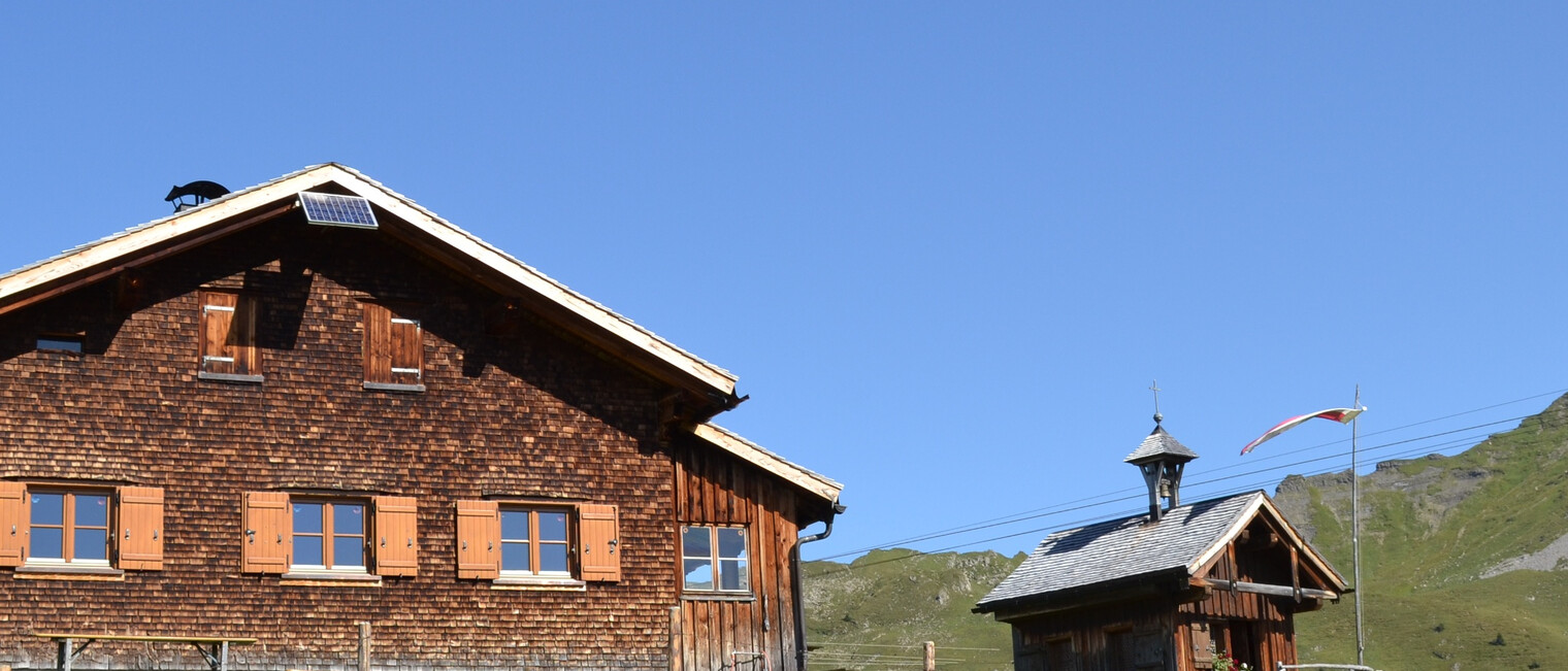 Alpe Ifersgunt mit Kapelle | © Kleinwalsertal Tourismus eGen