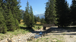 Am Schwarzwasserbach entlang zur Melköde | © Kleinwalsertal Tourismus eGen