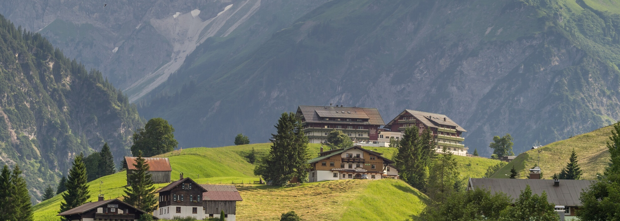 Gipfel von Elferkopf und Zwölferkopf | © Kleinwalsertal