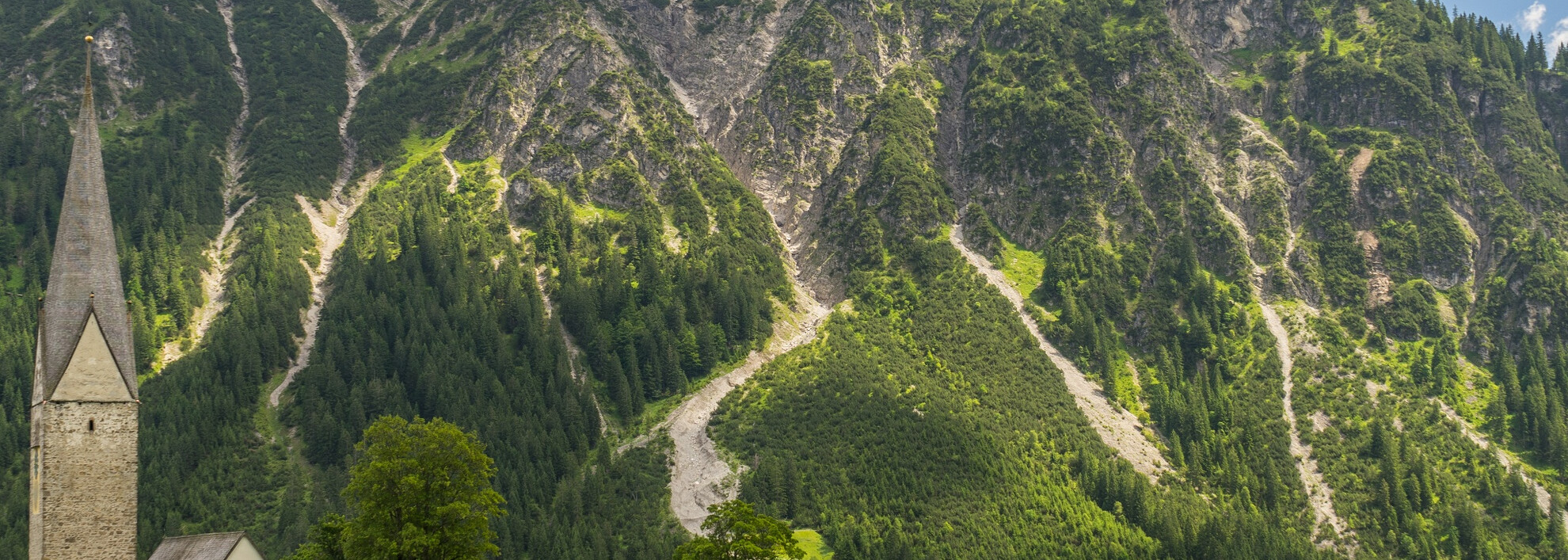 Blick auf Mittelberg | © Kleinwalsertal