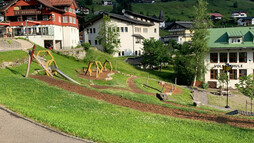 Kinderspielplatz Hirschegg | © Kleinwalsertal Tourismus eGen | Fotograf: Kleinwalsertal Tourismus eGen