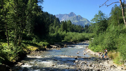 Blick über die Breiach | © Kleinwalsertal Tourismus eGen