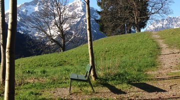 Spazierweg im Kleinwalsertal