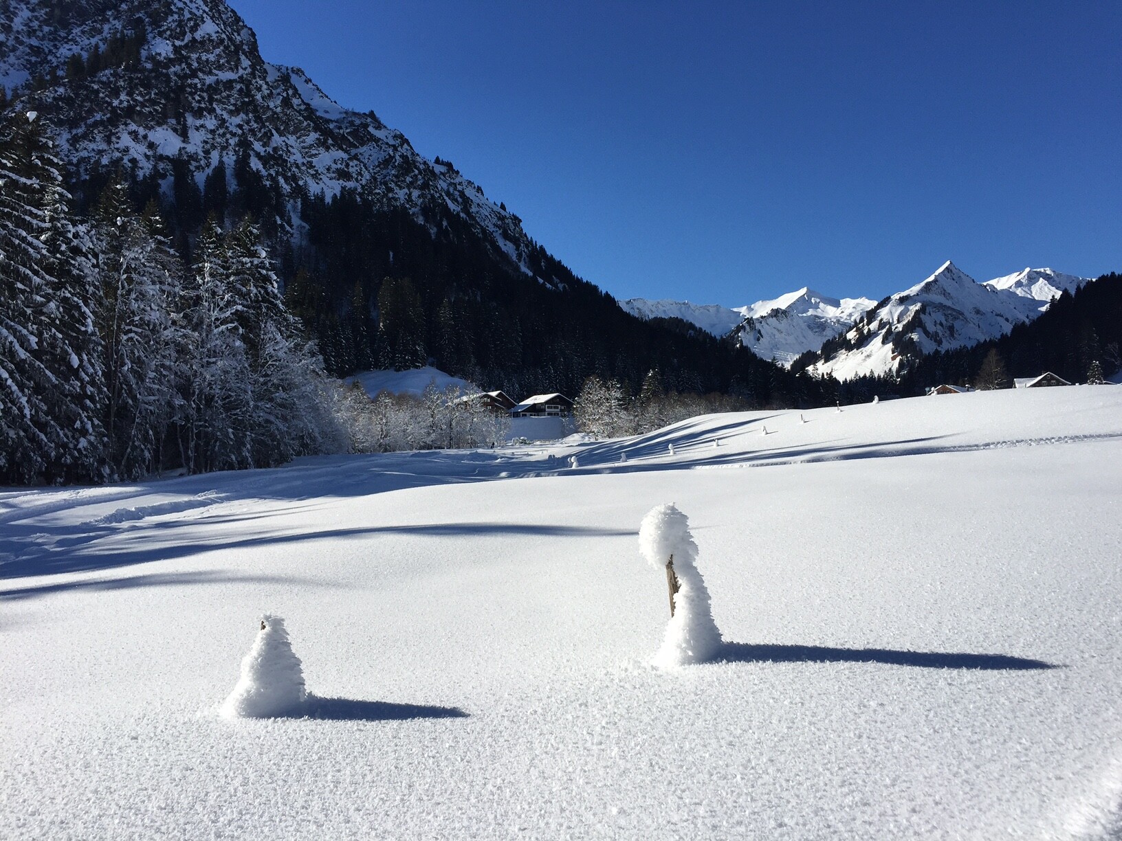 Winter hike along the Breitach | Kleinwalsertal