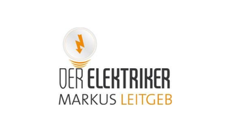 Ein Logo für einen Elektriker mit dem Namen Markus Leitgeb. Es zeigt ein Blitzsymbol und betont die Fachrichtung. | © Der Elektriker Markus Leitgeb GmbH