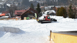 Pistenraupe im Crystal Ground | © Kleinwalsertal Tourismus eGen 