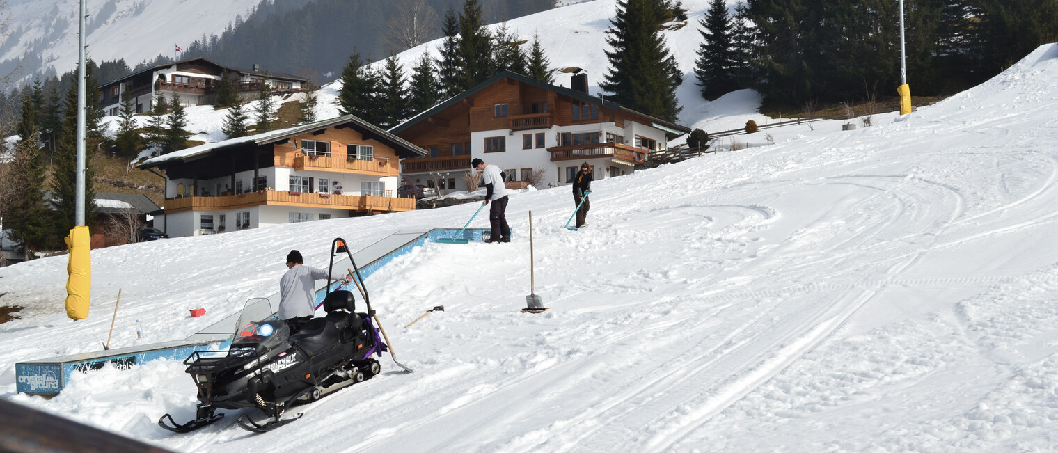 Shaper im Crystal Ground | © Kleinwalsertal Tourismus eGen 