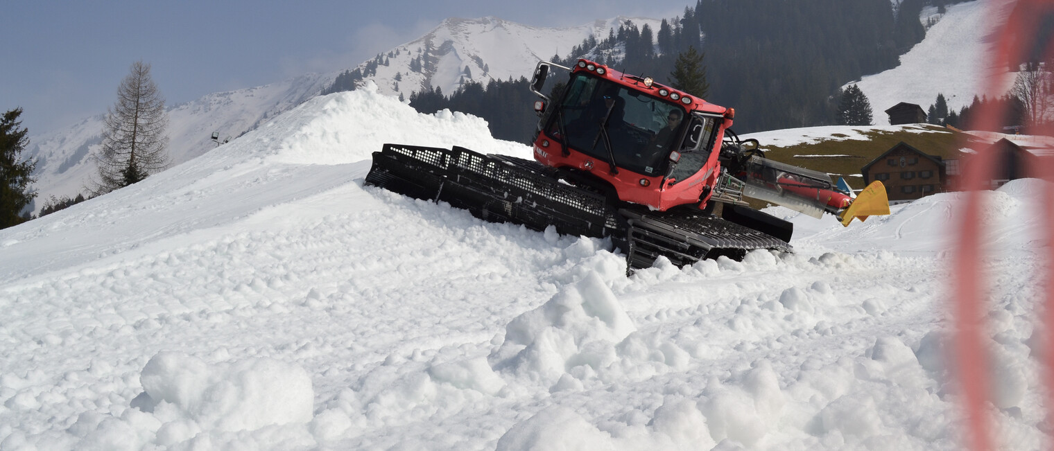 Pistenraupe im Einsatz - Crystal Ground  | © Kleinwalsertal Tourismus eGen 