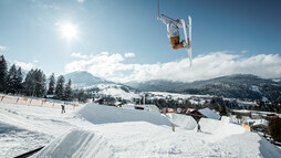 Kicker im Crystal Ground | © Kleinwalsertal Tourismus eGen | Fotograf: Mariell Vikkisk