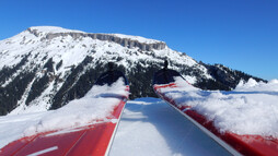 Ifen aus Sicht der Ski | © Kleinwalsertal Tourismus eGen